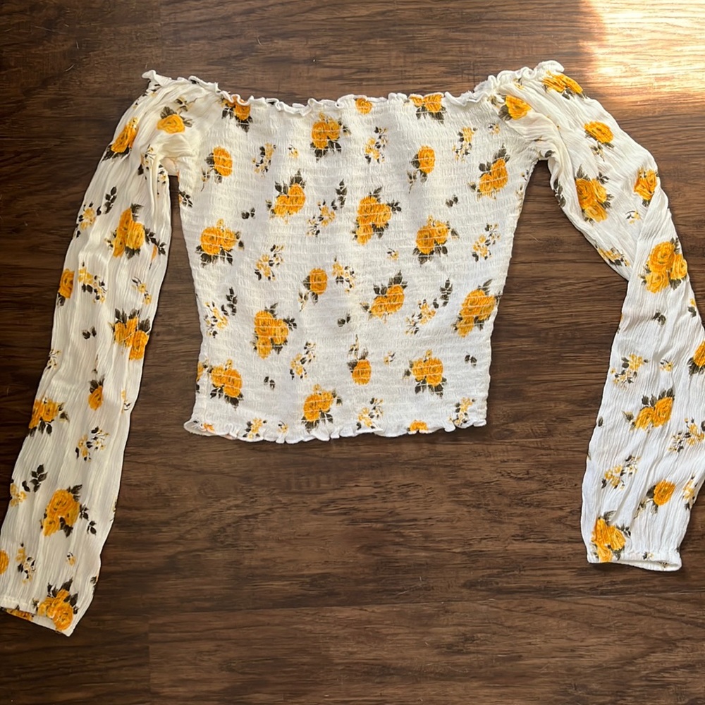 Hollister Off the Shoulder Shirt